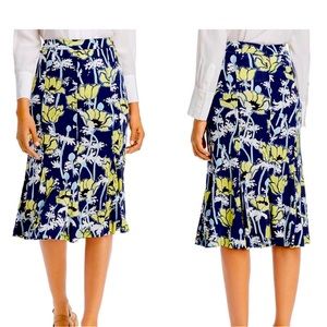 Tory Burch Navy Poppies Bloom size S